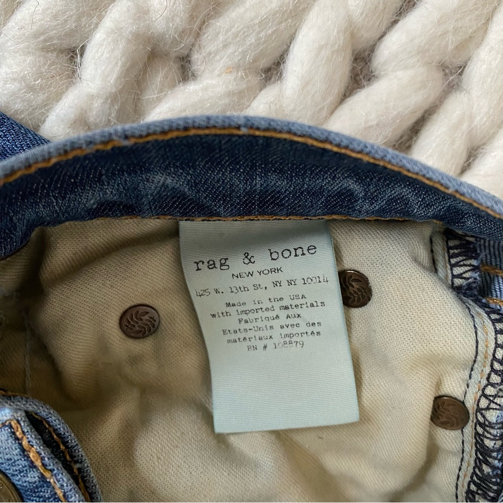 Rag & Bone The Dre Distressed Jean - Picture 4 of 10